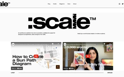 ArchitecturalVacancies.com have teamed up with toscaleblog.co.uk…